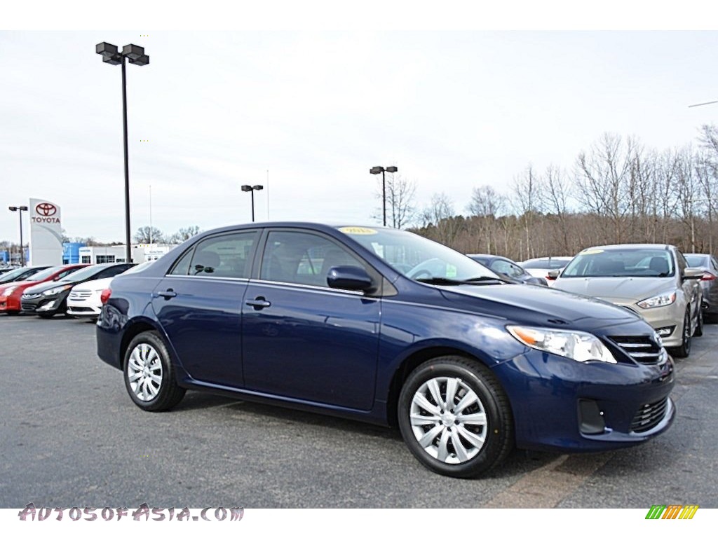 2013 Toyota Corolla LE In Nautical Blue Metallic Photo 21 992731 Autos Of Asia Japanese 