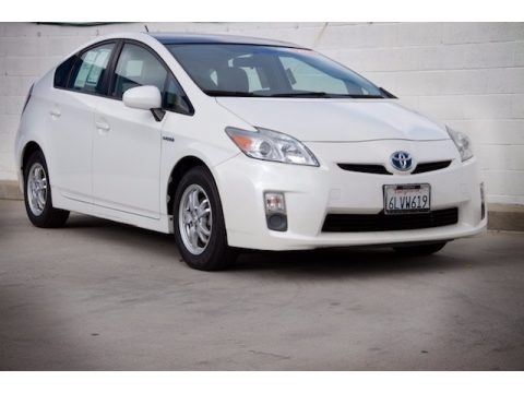 Blizzard White Pearl 2010 Toyota Prius Hybrid II