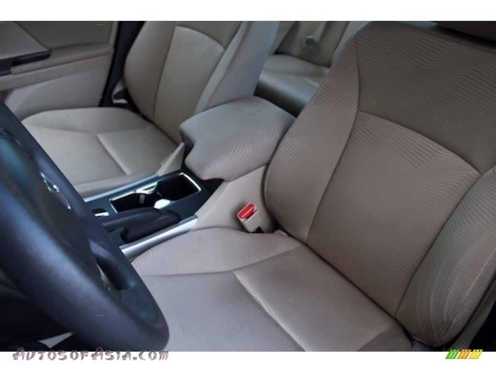 2014 Accord LX Sedan - Crystal Black Pearl / Gray photo #12