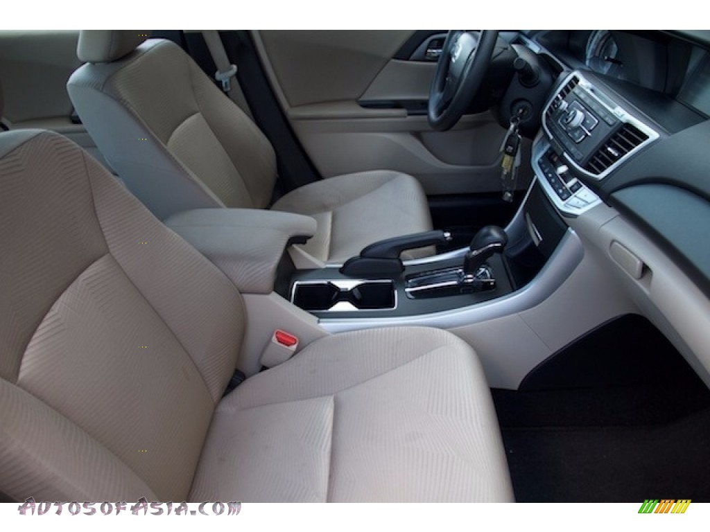 2014 Accord LX Sedan - Crystal Black Pearl / Gray photo #16