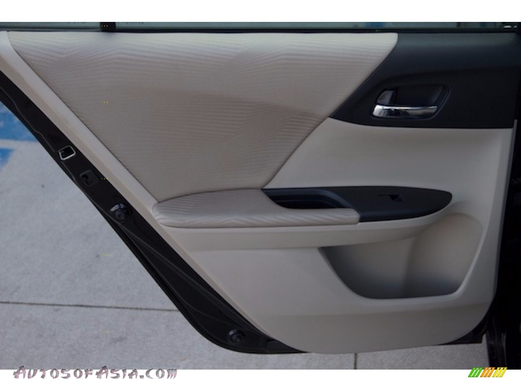 2014 Accord LX Sedan - Crystal Black Pearl / Gray photo #22