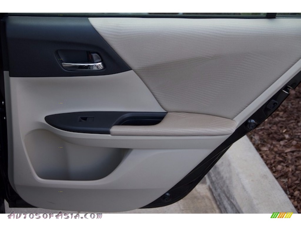 2014 Accord LX Sedan - Crystal Black Pearl / Gray photo #23