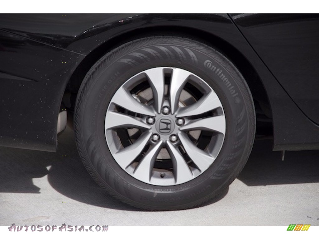 2014 Accord LX Sedan - Crystal Black Pearl / Gray photo #26