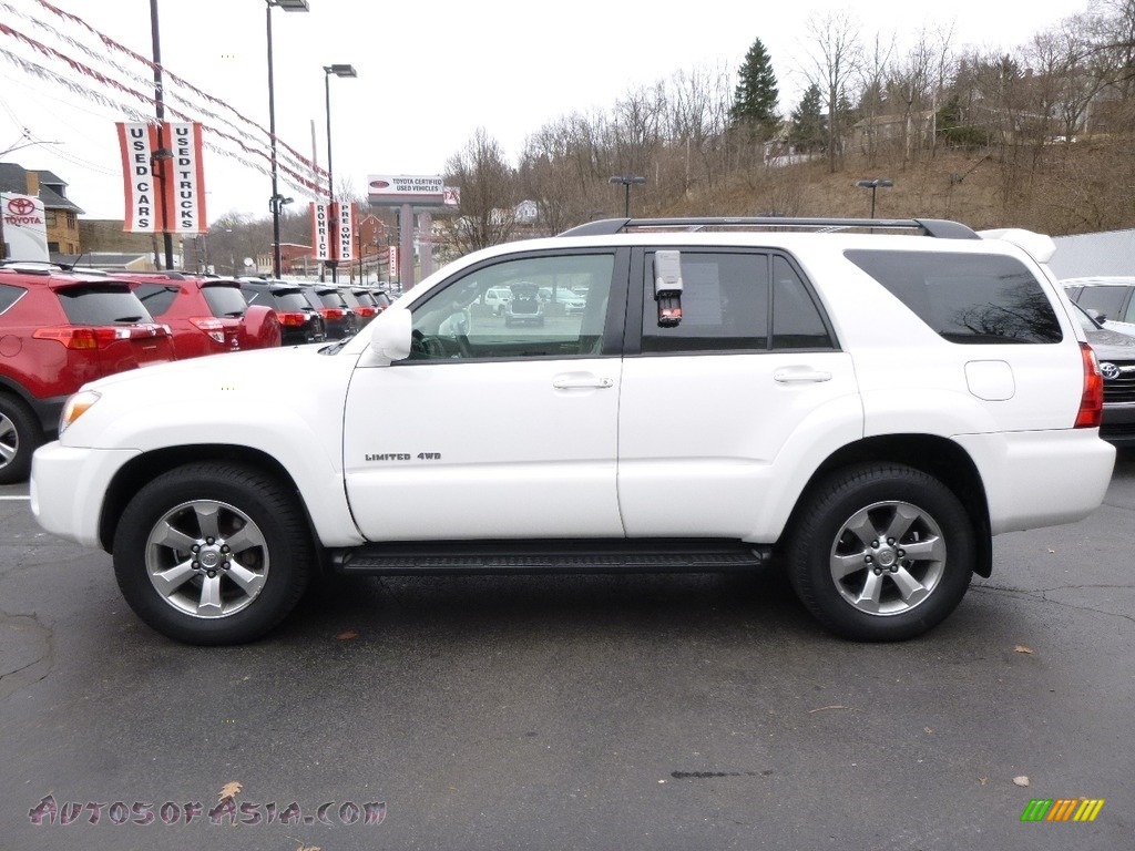 2007 4Runner Limited 4x4 - Natural White / Taupe photo #4