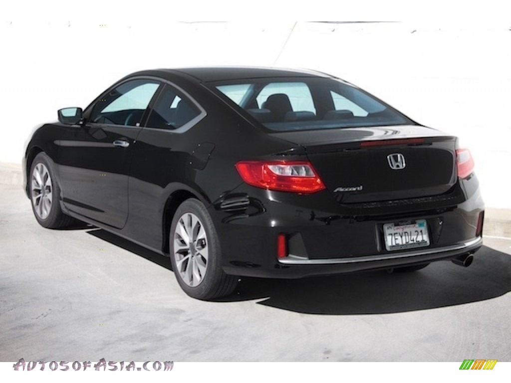 2014 Accord LX-S Coupe - Crystal Black Pearl / Black photo #2