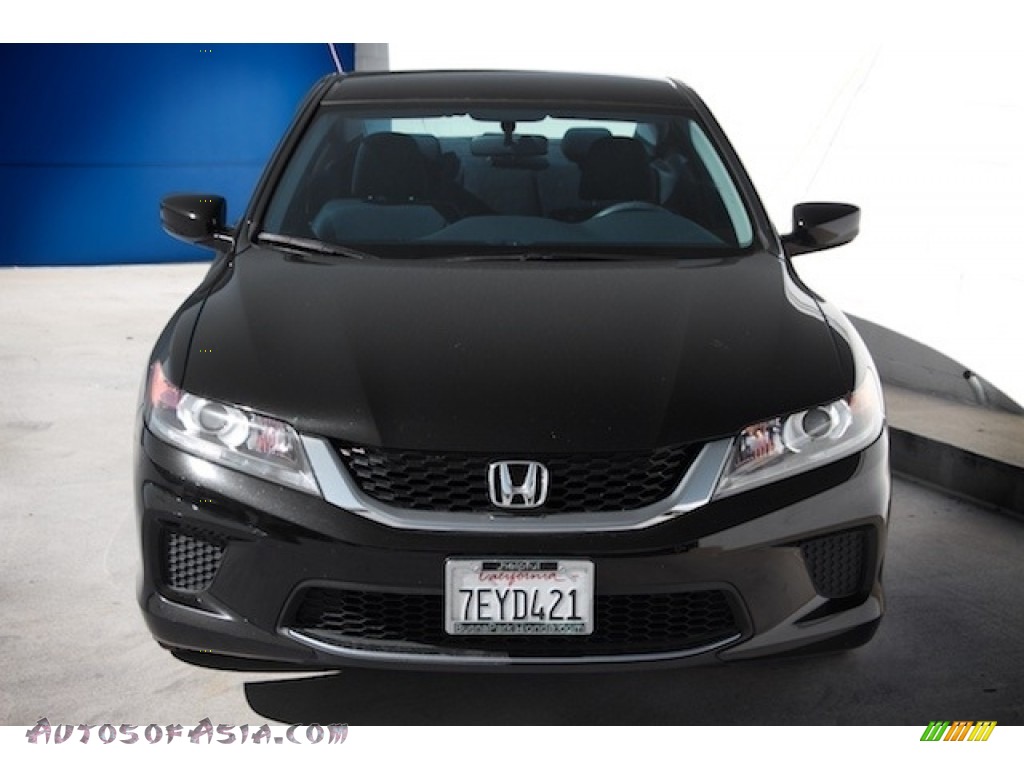 2014 Accord LX-S Coupe - Crystal Black Pearl / Black photo #7