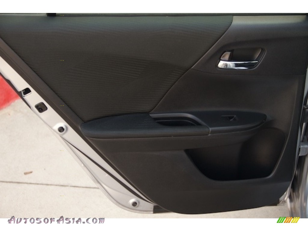 2014 Accord LX Sedan - Alabaster Silver Metallic / Black photo #22