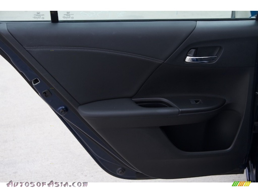 2014 Accord Sport Sedan - Obsidian Blue Pearl / Black photo #22