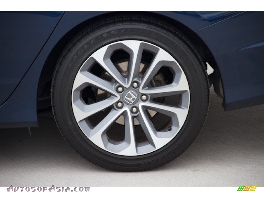 2014 Accord Sport Sedan - Obsidian Blue Pearl / Black photo #27