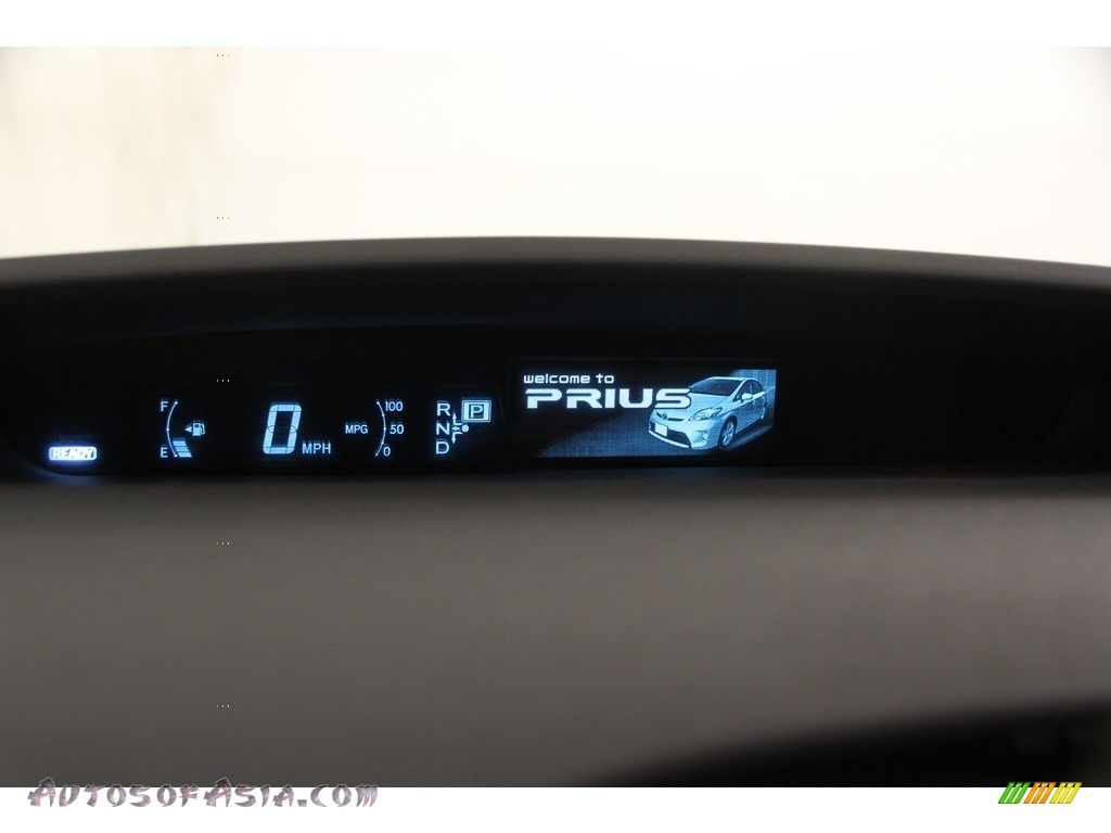 2015 Prius Two Hybrid - Sea Glass Pearl / Dark Gray photo #9