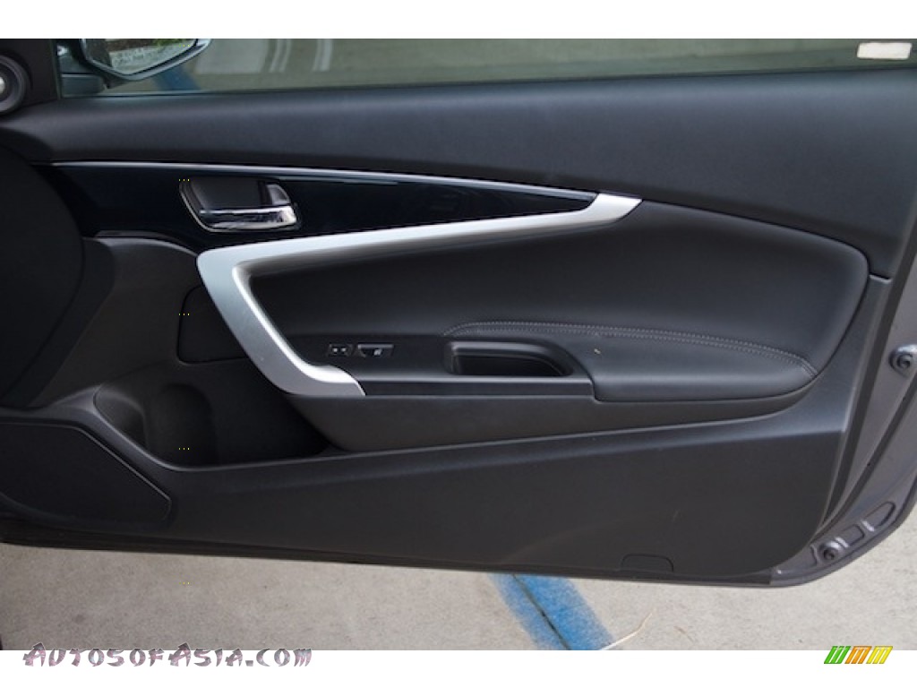 2014 Accord EX Coupe - Modern Steel Metallic / Black photo #22