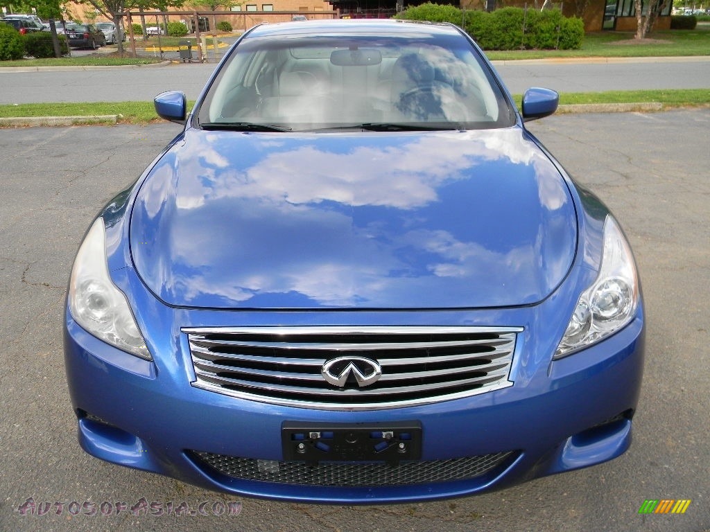 2008 G 37 S Sport Coupe - Athens Blue / Stone photo #5
