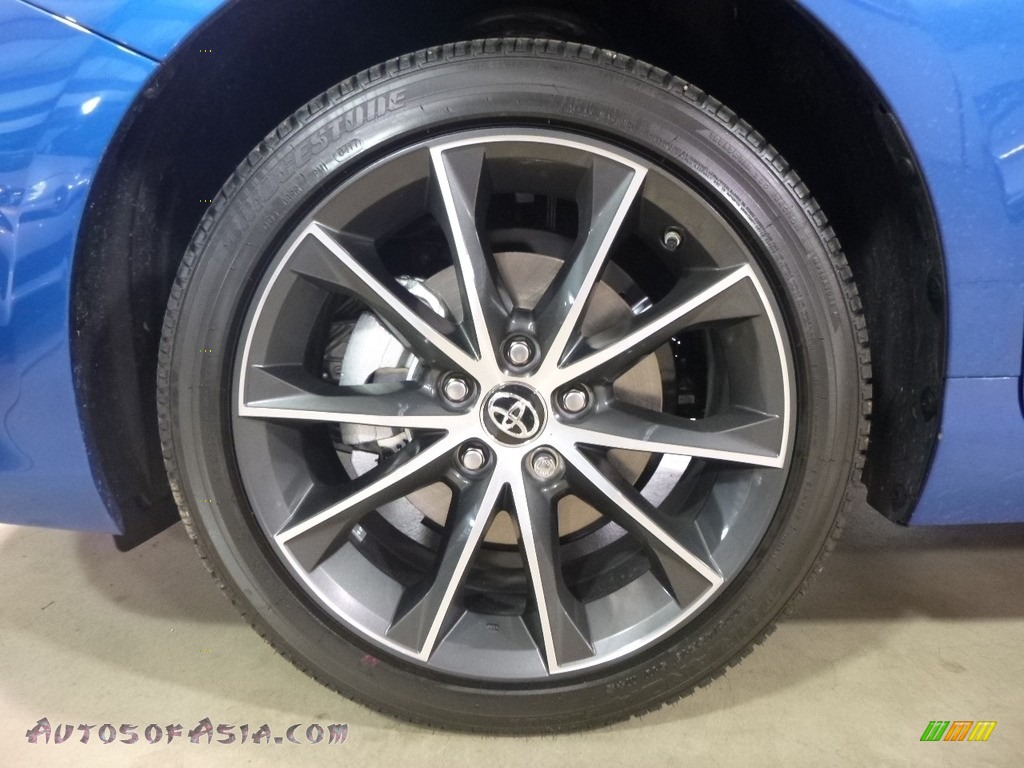2017 Camry XSE V6 - Blue Streak Metallic / Black photo #5