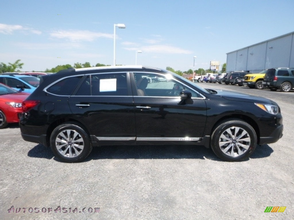2017 Outback 3.6R Touring - Crystal Black Silica / Java Brown photo #6