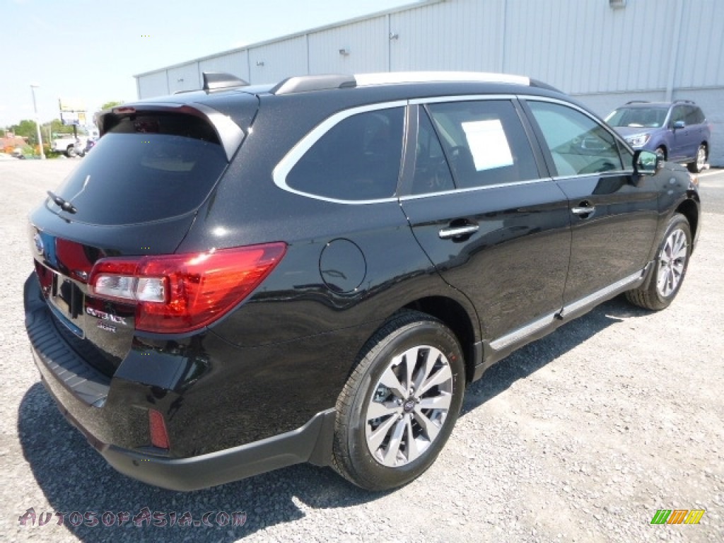 2017 Outback 3.6R Touring - Crystal Black Silica / Java Brown photo #7
