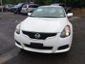 Nissan Altima 2.5 S Coupe Winter Frost White photo #9