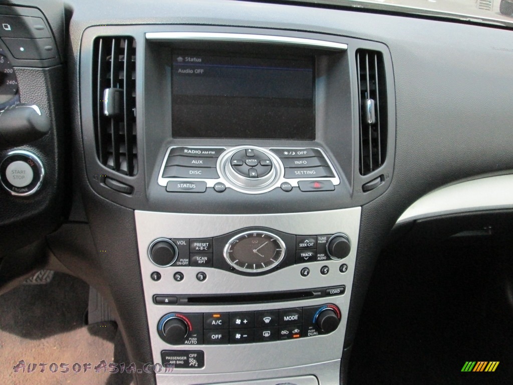 2009 G 37 x Sedan - Platinum Graphite / Graphite photo #25
