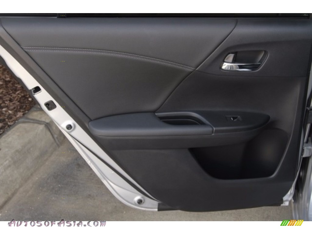2014 Accord EX-L Sedan - Alabaster Silver Metallic / Black photo #25