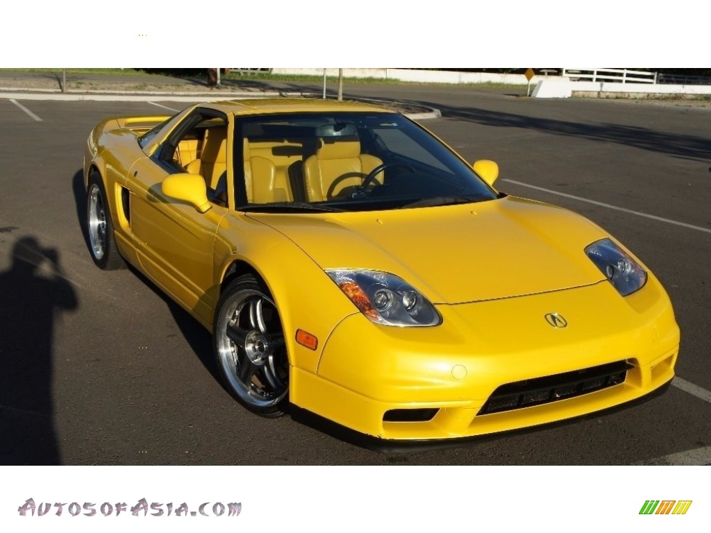 2003 NSX T - Spa Yellow Pearl / Yellow photo #14