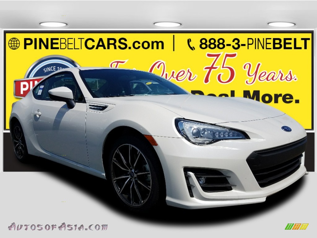2017 BRZ Limited - Crystal White Pearl / Black photo #1