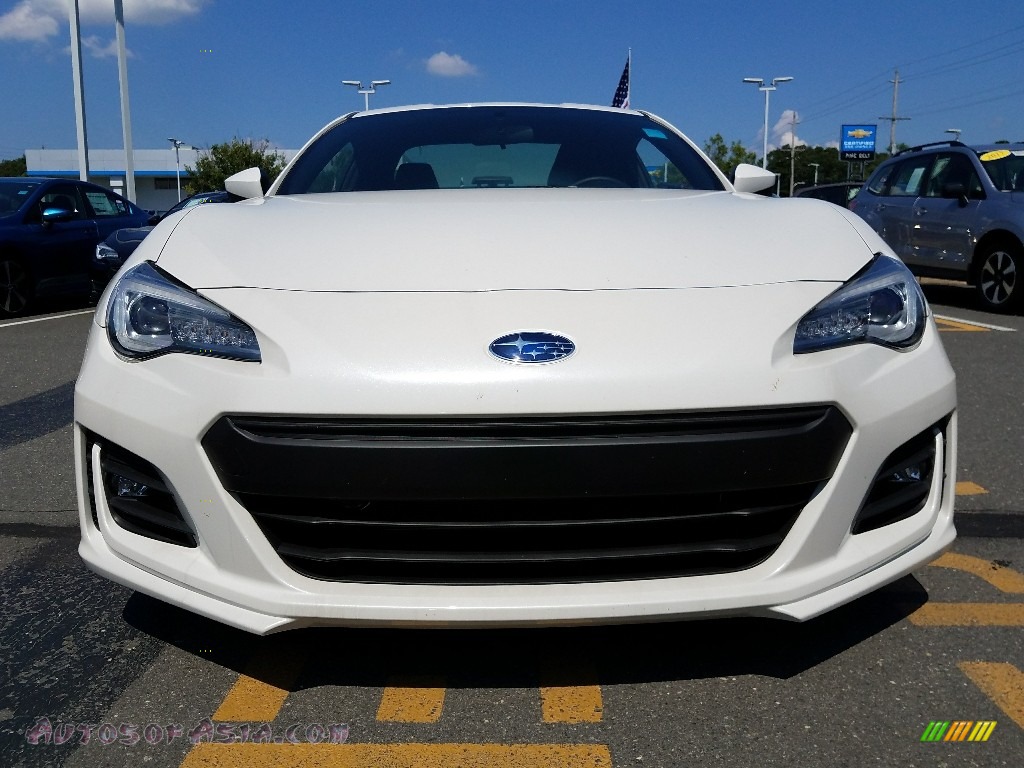 2017 BRZ Limited - Crystal White Pearl / Black photo #2