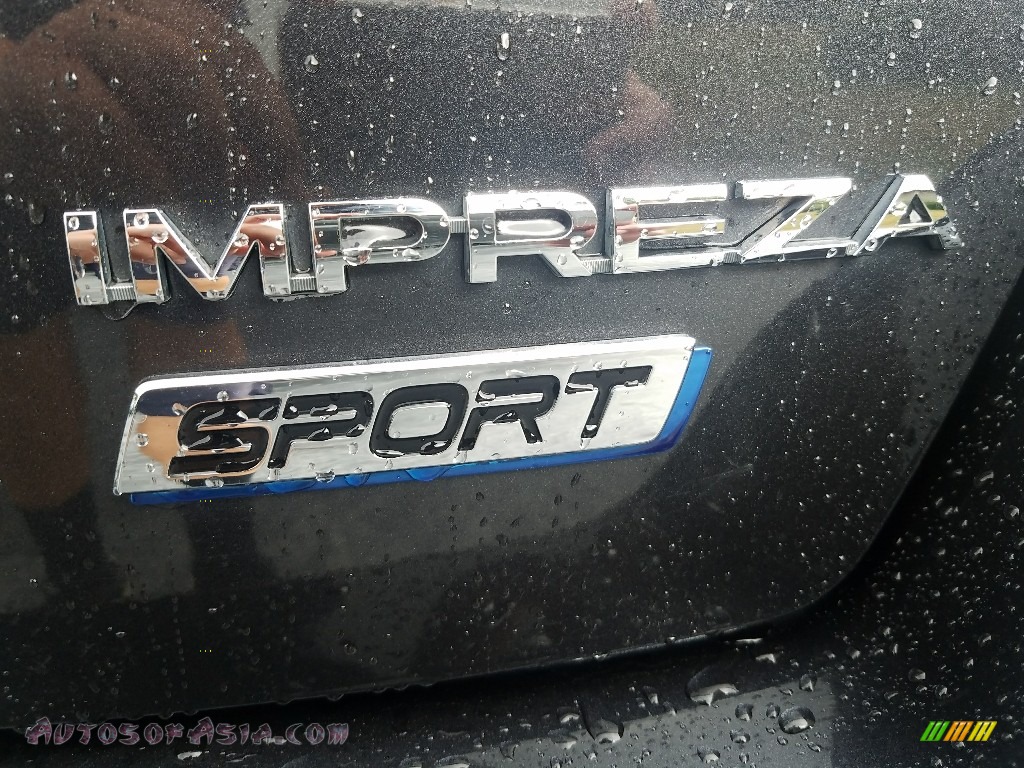 2016 Impreza 2.0i Sport Premium - Dark Gray Metallic / Black photo #6
