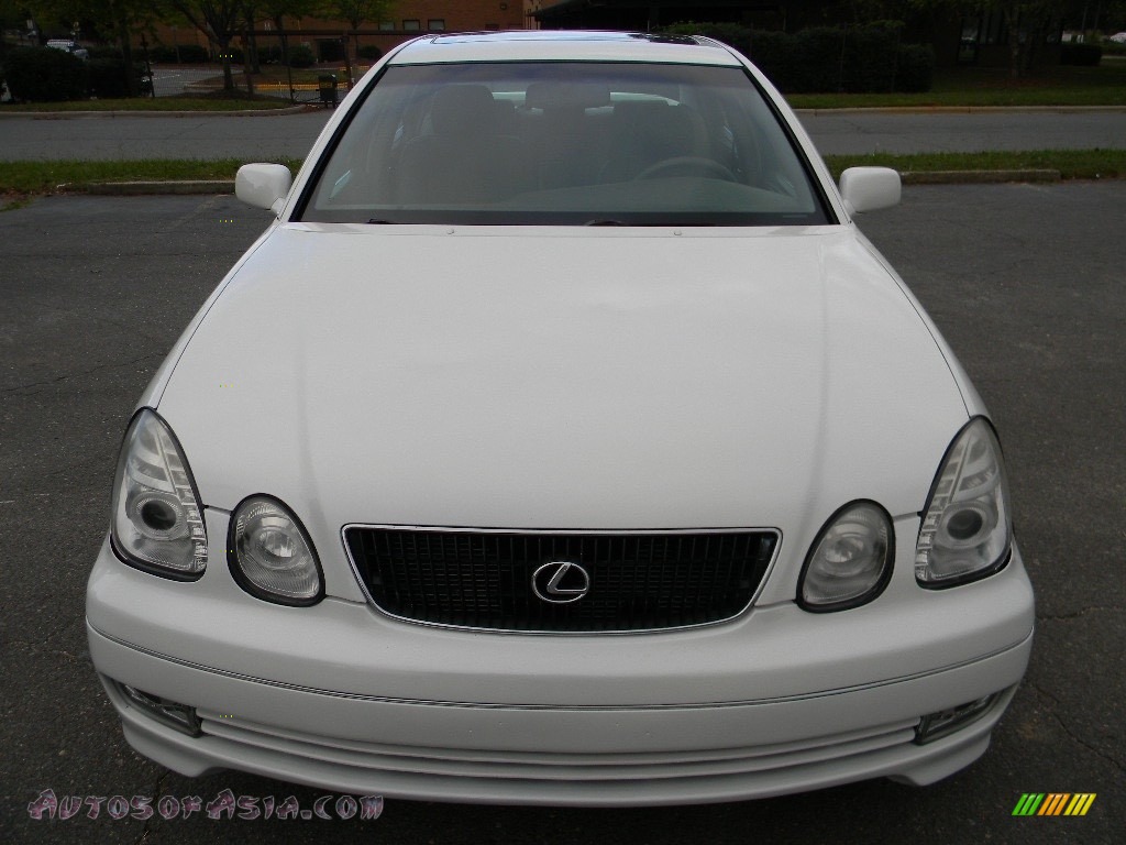 1999 GS 300 - Diamond White Pearl / Light Charcoal photo #5