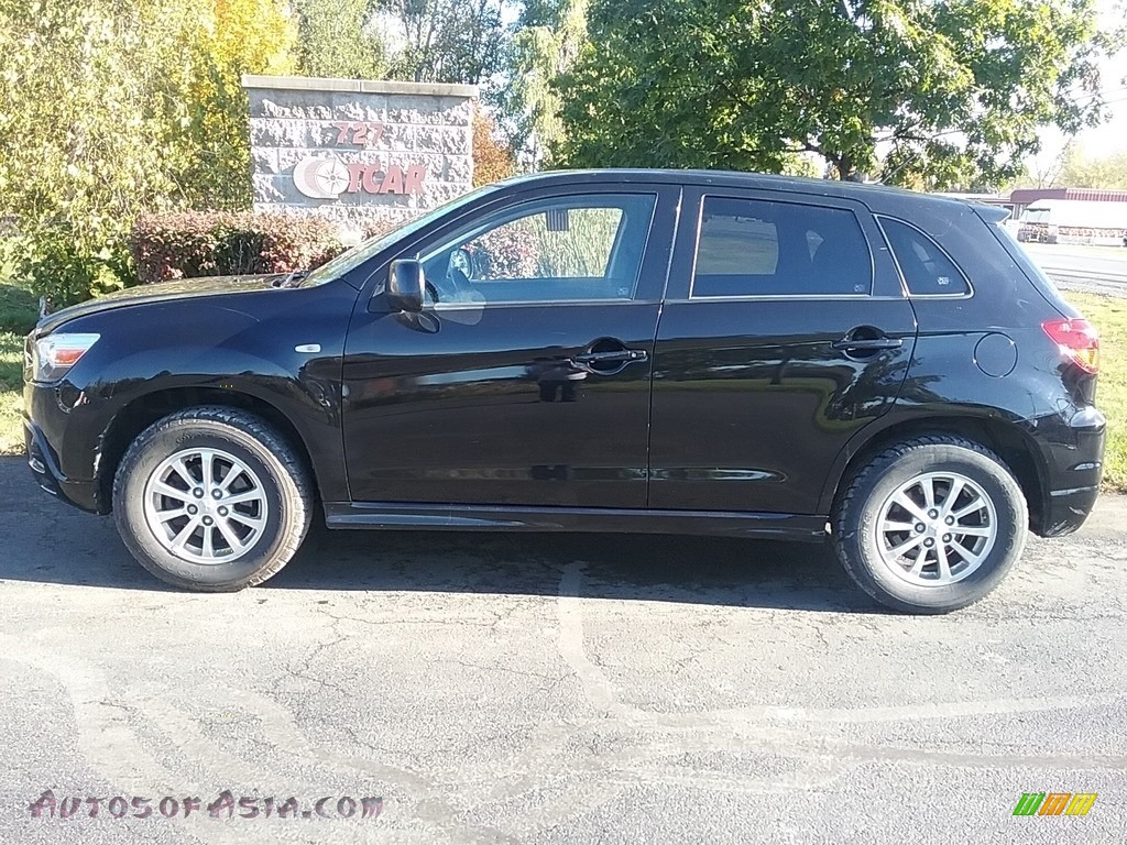 2012 Outlander Sport ES - Labrador Black / Black photo #1