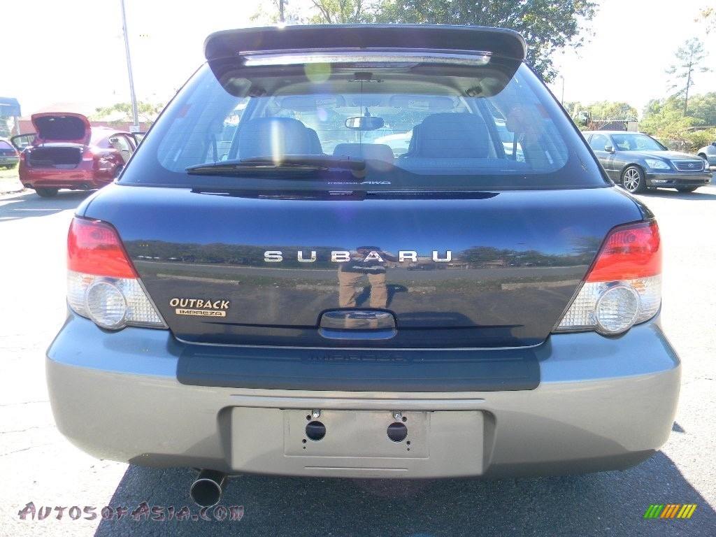 2005 Impreza Outback Sport Wagon - Regal Blue Pearl / Black photo #9