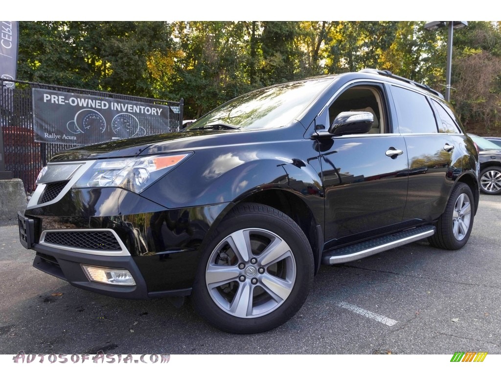 Crystal Black Pearl / Parchment Acura MDX SH-AWD Technology