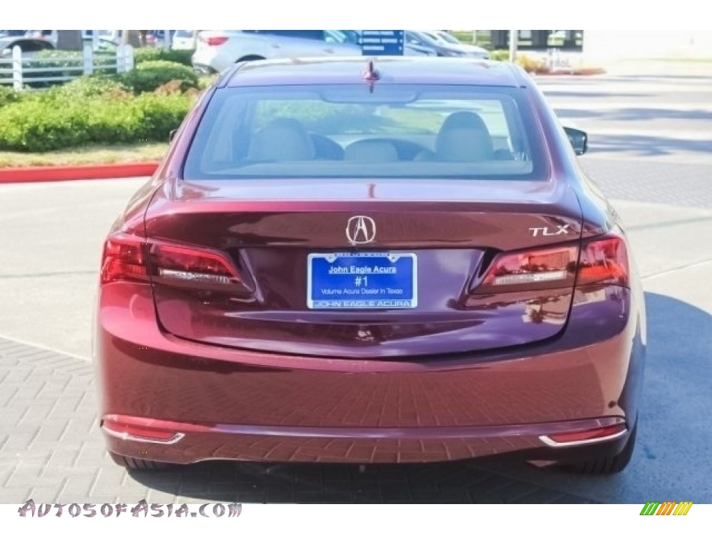 2015 TLX 2.4 - Basque Red Pearl II / Parchment photo #6