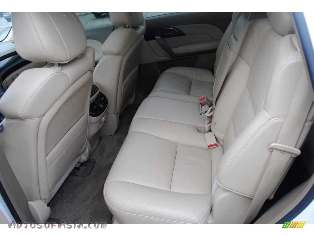 2008 MDX Technology - Aspen White Pearl / Taupe photo #26