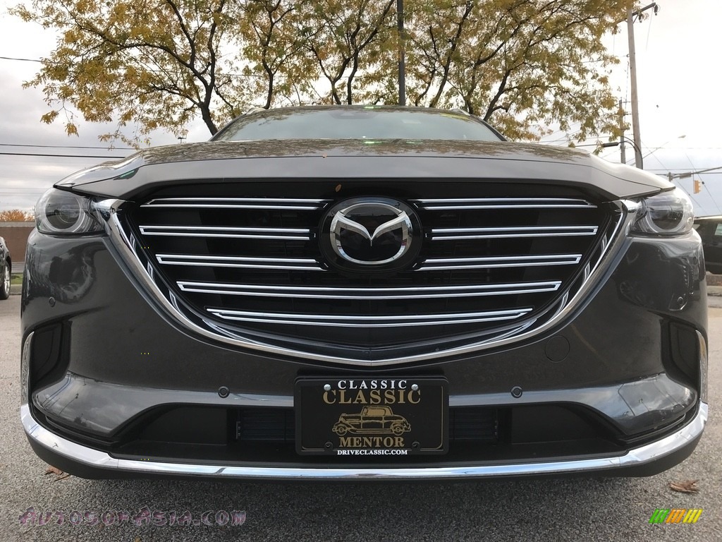 2018 CX-9 Signature AWD - Machine Gray Metallic / Auburn photo #5
