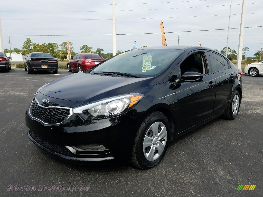 2016 Forte LX Sedan - Aurora Black Pearl / Black photo #1