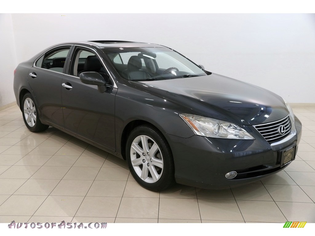 Smoky Granite Mica / Black Lexus ES 350