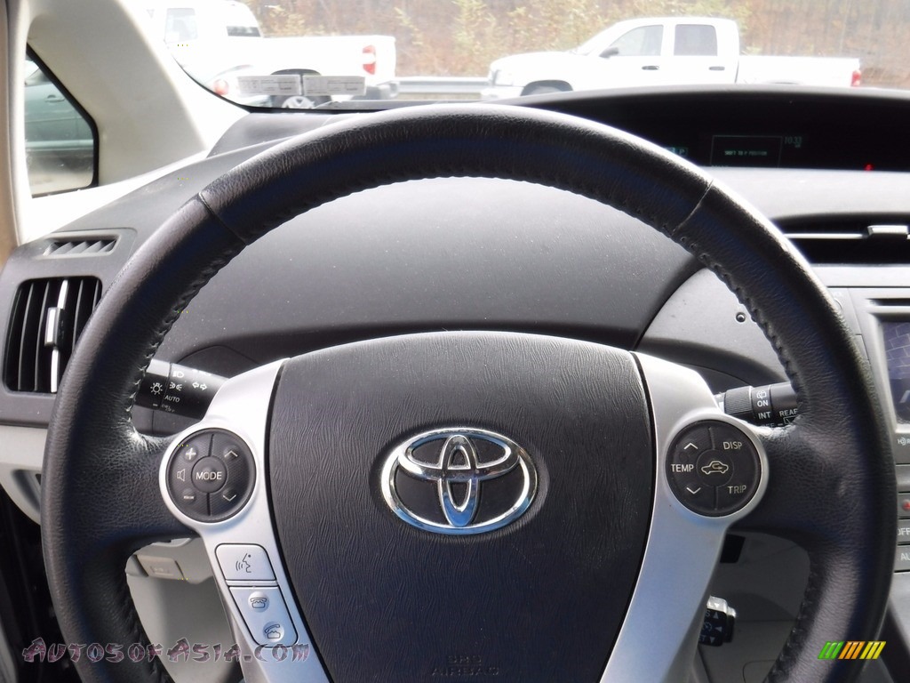 2014 Prius Four Hybrid - Black / Misty Gray photo #18