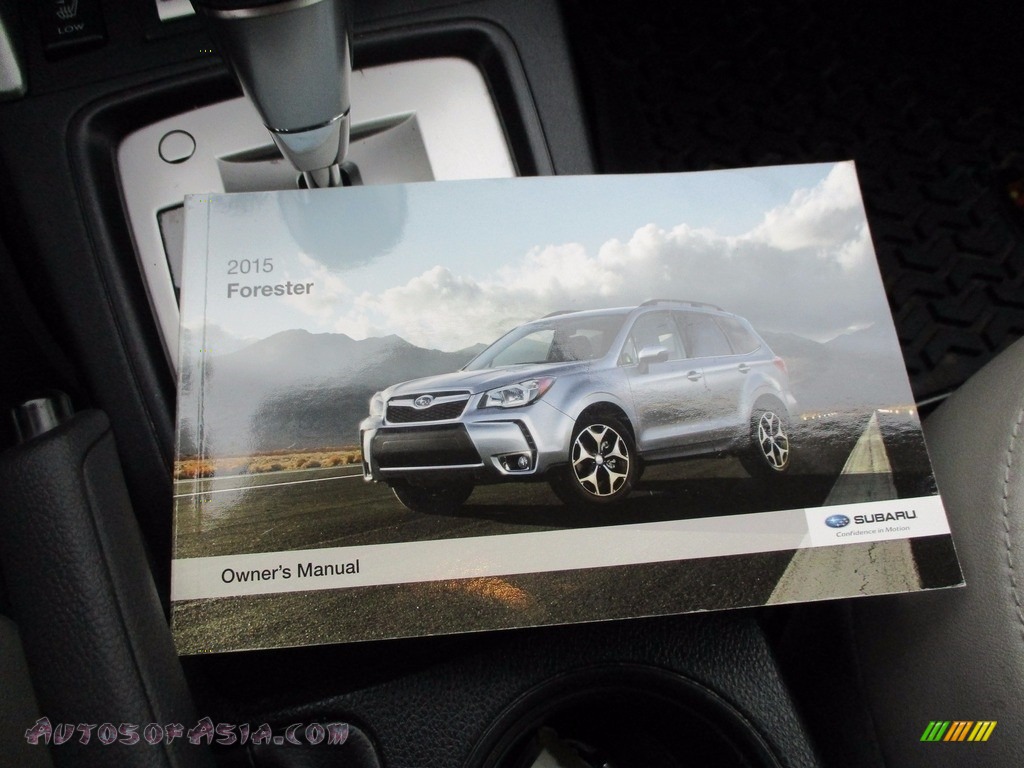 2015 Forester 2.5i Limited - Venetian Red Pearl / Gray photo #36