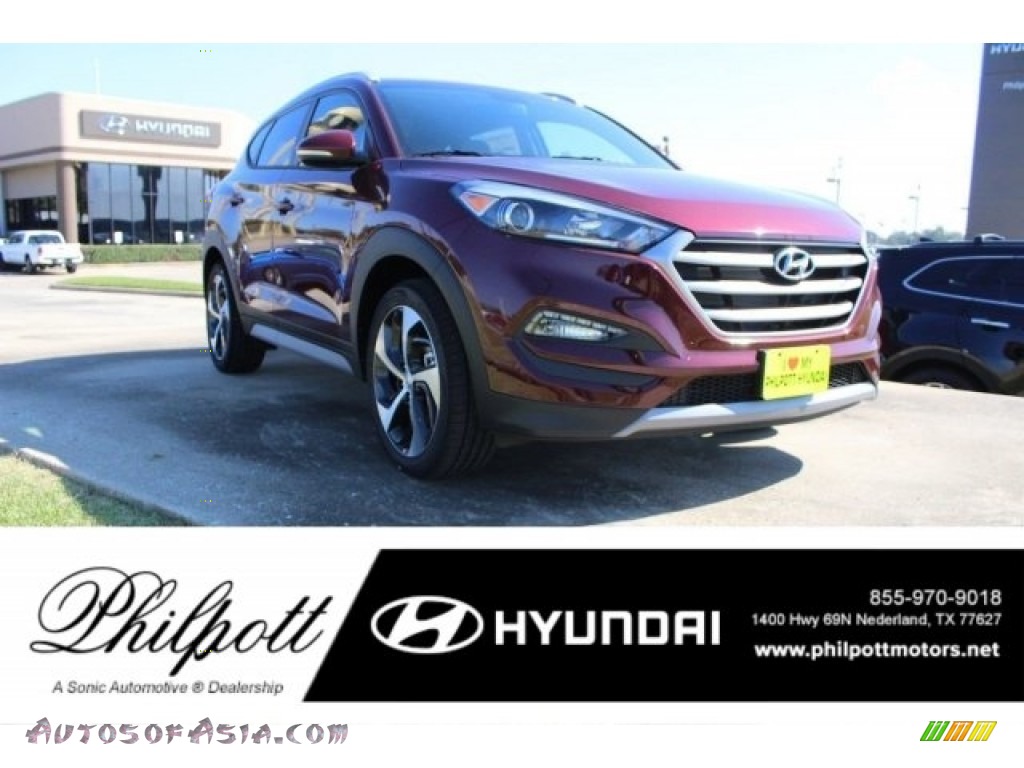 Ruby Wine / Beige Hyundai Tucson Sport