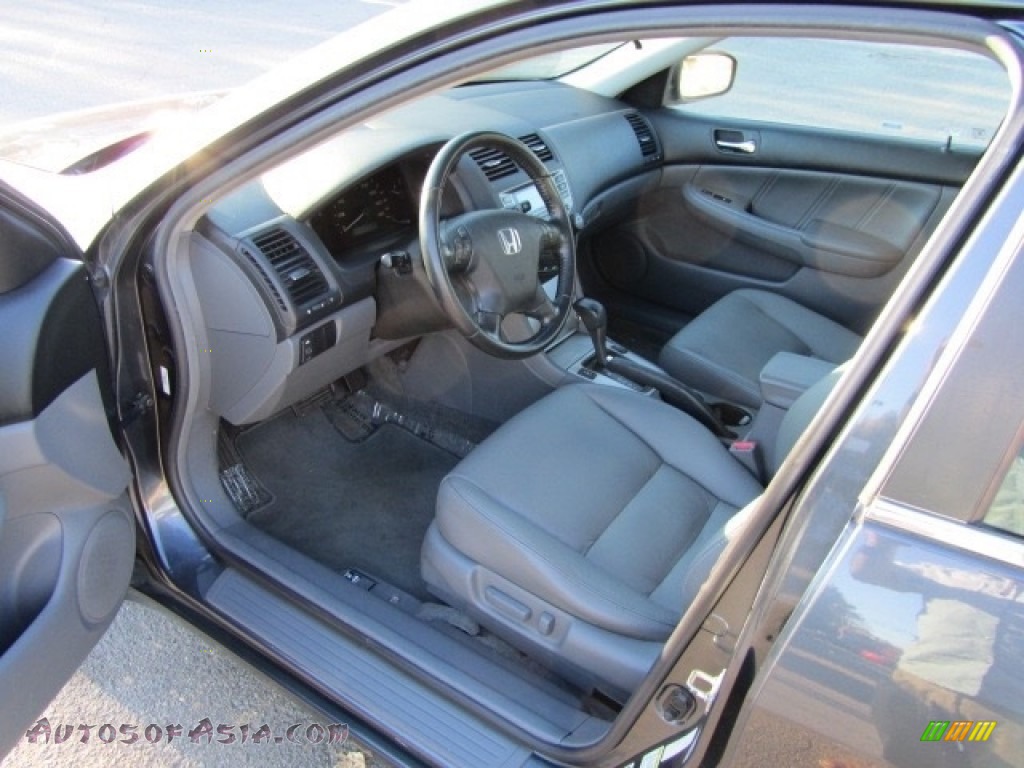 2006 Accord EX-L Sedan - Graphite Pearl / Gray photo #16