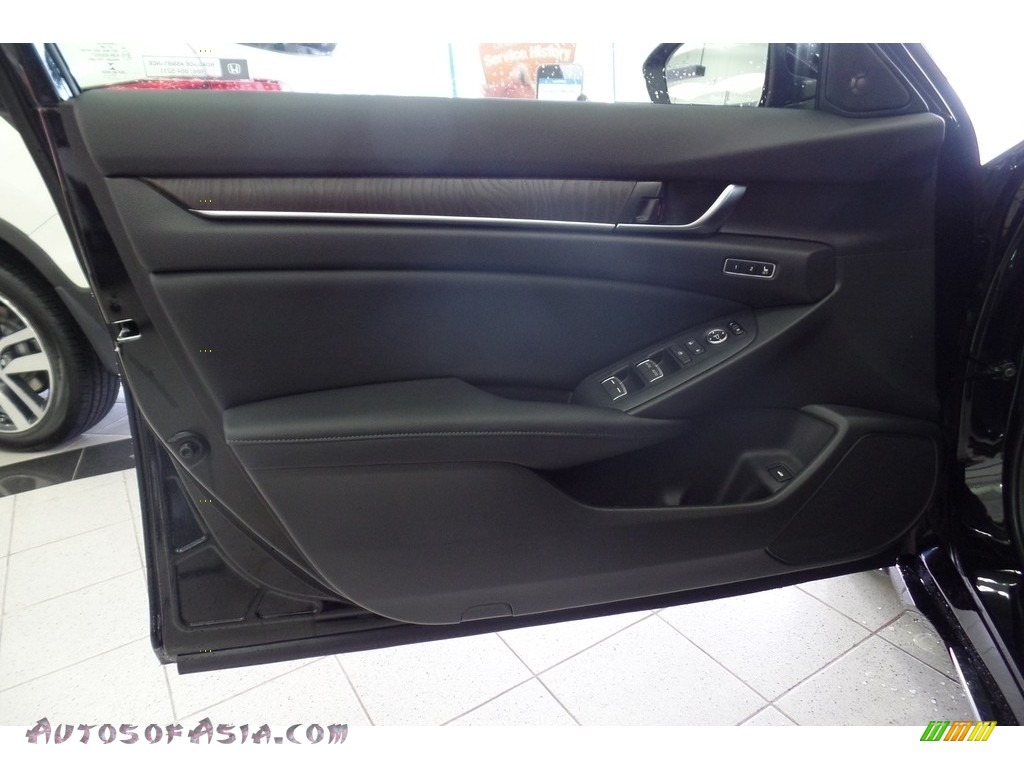 2018 Accord EX-L Sedan - Crystal Black Pearl / Black photo #9