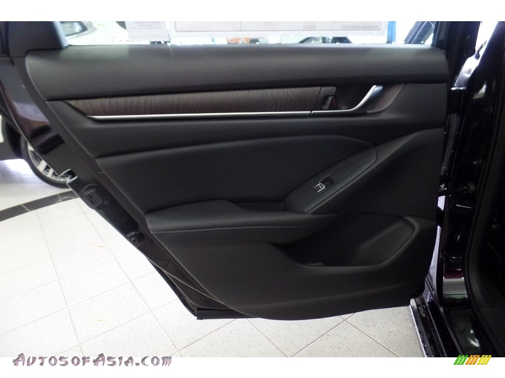 2018 Accord EX-L Sedan - Crystal Black Pearl / Black photo #10
