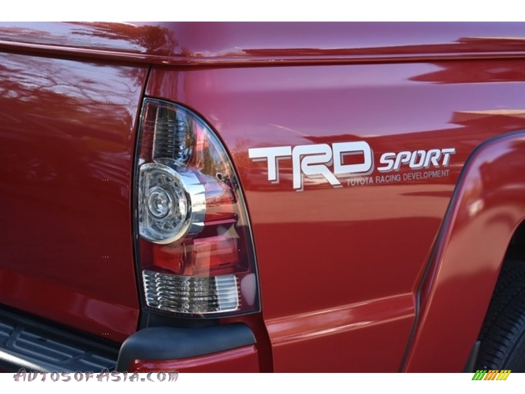 2014 Tacoma V6 SR5 Access Cab 4x4 - Barcelona Red Metallic / Graphite photo #11