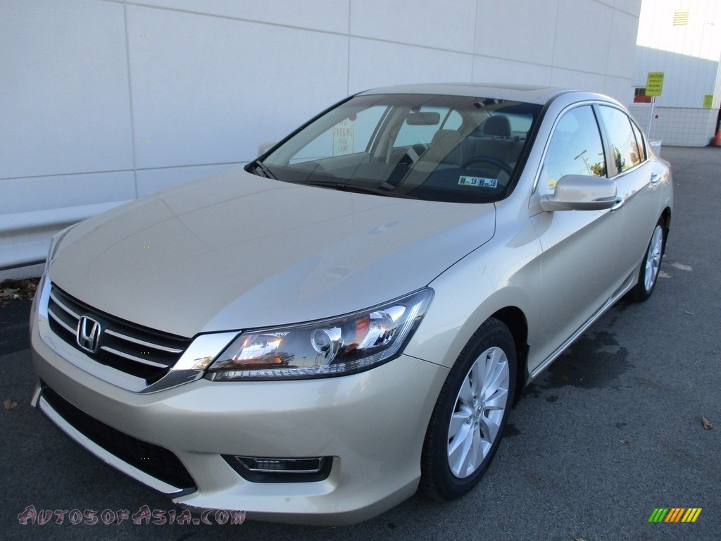 2013 Accord EX Sedan - Champagne Frost Pearl / Ivory photo #9