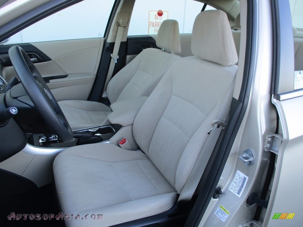 2013 Accord EX Sedan - Champagne Frost Pearl / Ivory photo #12