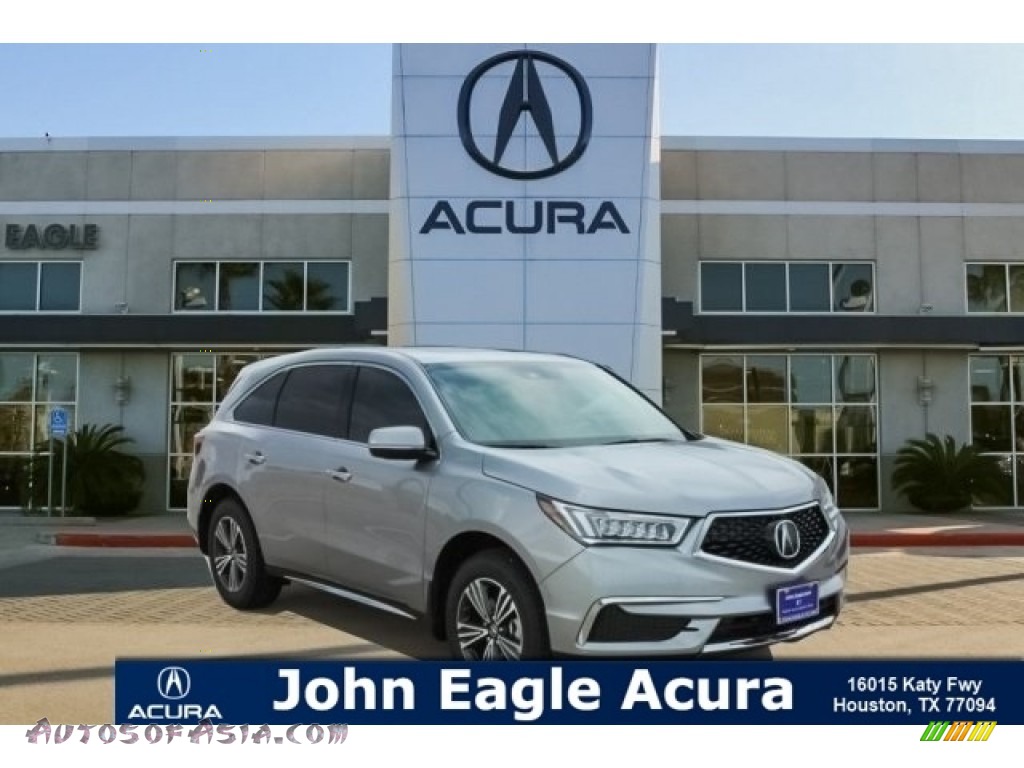 Lunar Silver Metallic / Graystone Acura MDX 