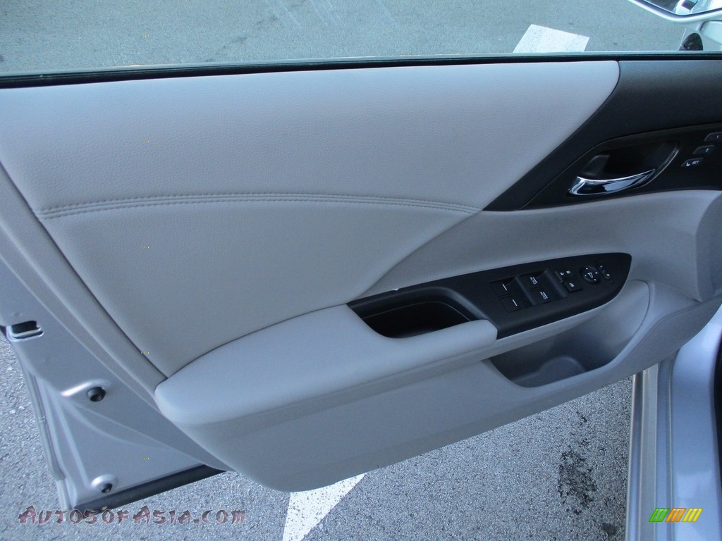 2014 Accord EX-L Sedan - Alabaster Silver Metallic / Gray photo #10