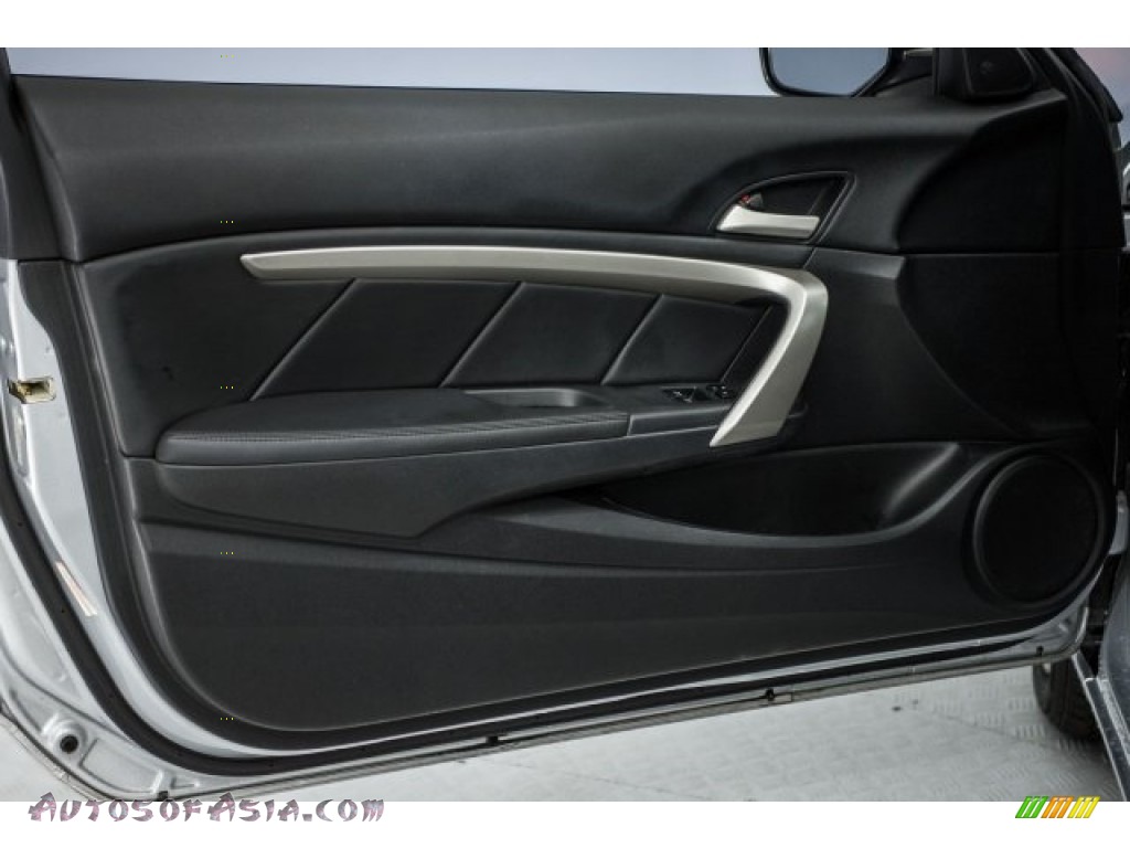 2012 Accord EX-L Coupe - Alabaster Silver Metallic / Black photo #17