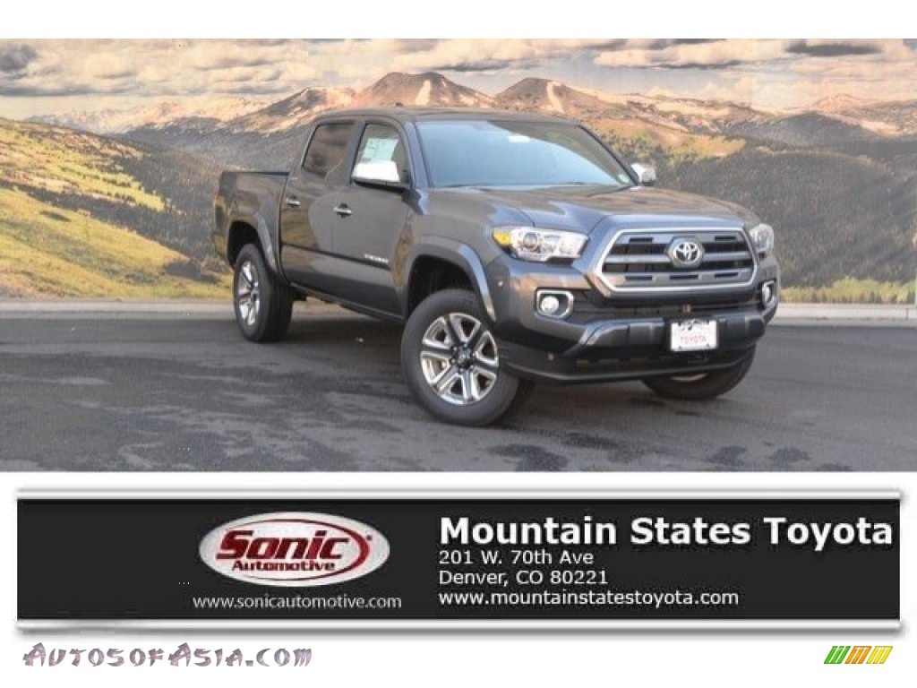 Magnetic Gray Metallic / Limited Hickory Toyota Tacoma Limited Double Cab 4x4