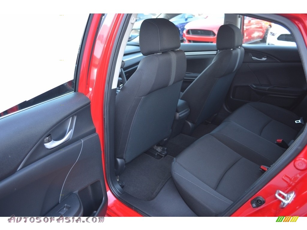 2017 Civic LX Sedan - Rallye Red / Black photo #11