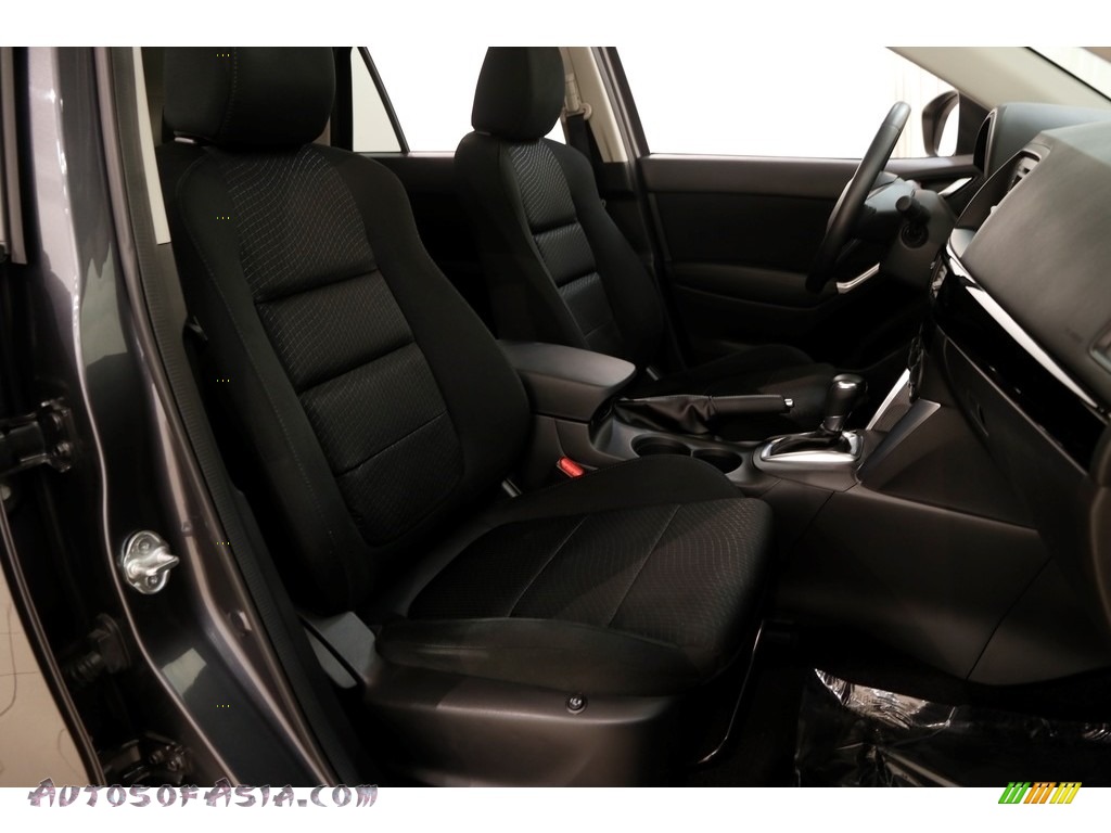 2014 CX-5 Touring AWD - Meteor Gray Mica / Black photo #12